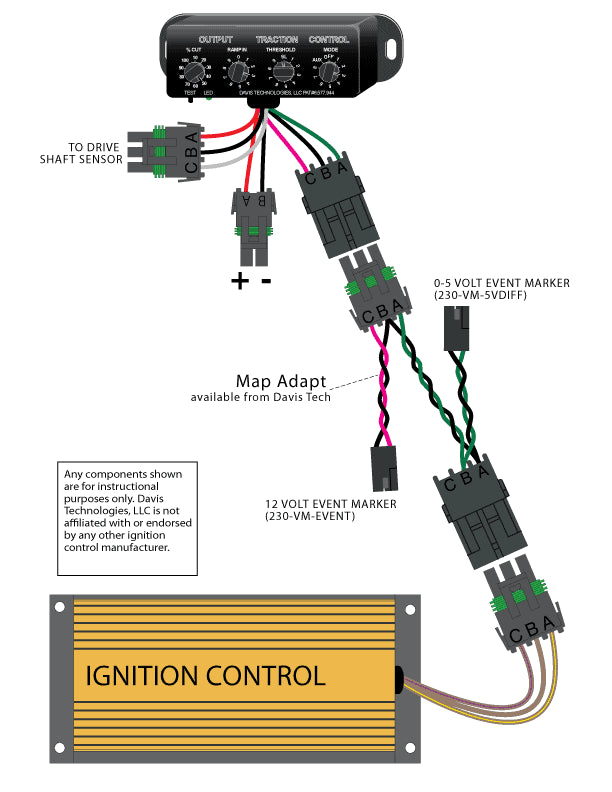 TC3-SL-PRO Traction Control Module with Self Learning & Smart Drop