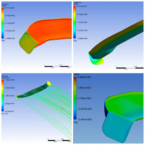 Ford Mustang GTC-200 Adjustable Wing 1996-2004