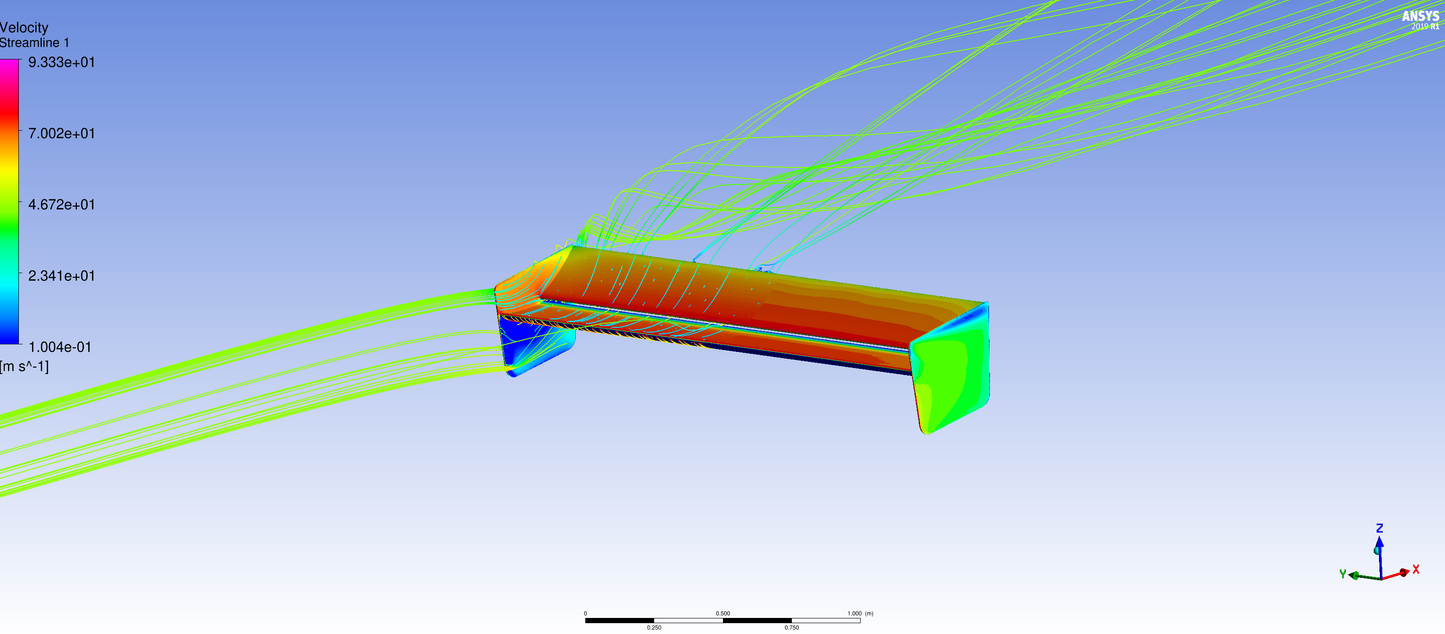 Special Order 78" GT-2000 High Downforce Rear Wing